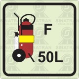  Extintor de incêndio f-50l 
